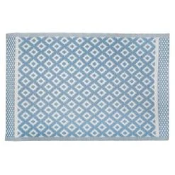 Aubry Gaspard Tapis Extérieur Tapis D'extérieur 100% Plastique Recyclable Maya Turquoise -Tapis extérieur Soldes tapis d exterieur 100 plastique recyclable maya bleu