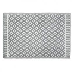 Aubry Gaspard Tapis Extérieur Tapis D'extérieur 100% Plastique Recyclable Maya Gris