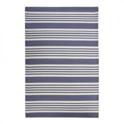 Tapis extérieur Soldes 14 The Deco Factory Tapis Extérieur Tapis D'extérieur à Rayures Bleu 120x180