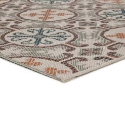 Unitrama Tapis Extérieur Tapis D'extérieur Avec Motif Hydraulique Multicolore, 130x190 Cm -Tapis extérieur Soldes tapis d exterieur avec motif hydraulique multicolore 130x190 cm 2
