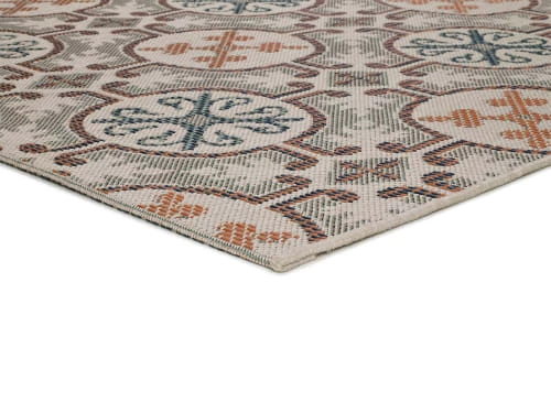 Unitrama Tapis Extérieur Tapis D'extérieur Avec Motif Hydraulique Multicolore, 155x230 Cm 5 Unitrama Tapis Extérieur Tapis D'extérieur Avec Motif Hydraulique Multicolore, 155x230 Cm – Image 3