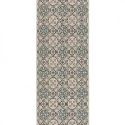 Unitrama Tapis Extérieur Tapis D'extérieur Avec Motif Hydraulique Multicolore, 65x200 Cm