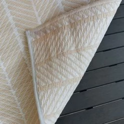 Oviala Tapis Extérieur Tapis D'extérieur En PVC Tissé 120 X 180 Cm -Tapis extérieur Soldes tapis d exterieur en pvc tisse 120 x 180 cm 2