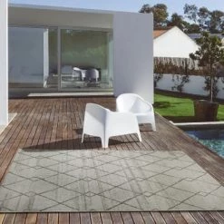 Unitrama Tapis Extérieur Tapis D'extérieur-extérieur De Couleur Beige 140x200 Cm -Tapis extérieur Soldes tapis d exterieur exterieur de couleur beige 140x200 cm 1