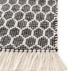 Benuta Tapis Extérieur Tapis D'extérieur & Intérieur Blanc & Noir 160x230 Cm -Tapis extérieur Soldes tapis d exterieur interieur blanc noir 160x230 cm 4