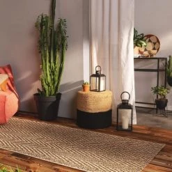 Tapis extérieur Soldes -Tapis extérieur Soldes tapis d exterieur interieur creme beige 80x250 8