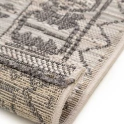 Benuta Tapis Extérieur Tapis D'extérieur & Intérieur Crème/gris 120x170 -Tapis extérieur Soldes tapis d exterieur interieur creme gris 120x170 5