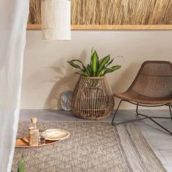 Benuta Tapis Extérieur Tapis D'extérieur & Intérieur Crème/gris 160x230 -Tapis extérieur Soldes tapis d exterieur interieur creme gris 160x230 2