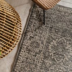 Benuta Tapis Extérieur Tapis D'extérieur & Intérieur Gris 200x290 -Tapis extérieur Soldes tapis d exterieur interieur gris 200x290 9