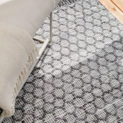 Benuta Tapis Extérieur Tapis D'extérieur & Intérieur Gris Foncé 80x150 Cm -Tapis extérieur Soldes tapis d exterieur interieur gris fonce 80x150 cm 3