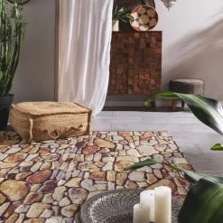 Benuta Tapis Extérieur Tapis D'extérieur & Intérieur Multicouleur 160x235 -Tapis extérieur Soldes tapis d exterieur interieur multicouleur 160x235 14