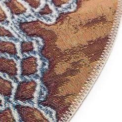 Benuta Tapis Extérieur Tapis D'extérieur & Intérieur Rond Multicouleur D 160 -Tapis extérieur Soldes tapis d exterieur interieur rond multicouleur d 160 3