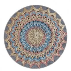 Benuta Tapis Extérieur Tapis D'extérieur & Intérieur Rond Multicouleur D 160