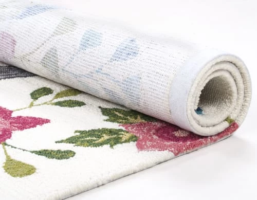 Gino Falcone Tapis Extérieur Tapis D'extérieur Outdoor En Polyester Blanc Multicolore 70x140 Cm 7 Gino Falcone Tapis Extérieur Tapis D'extérieur Outdoor En Polyester Blanc Multicolore 70x140 Cm – Image 5