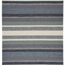 Gino Falcone Tapis Extérieur Tapis D'extérieur Outdoor En Polyester Bleu Multicolore 120x180 Cm