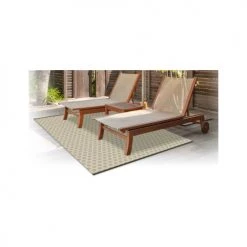 Oviala Tapis Extérieur Tapis D'extérieur Polypropylène Taupe 180 X 120 Cm -Tapis extérieur Soldes tapis d exterieur polypropylene taupe 180 x 120 cm 3