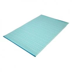 Oviala Tapis Extérieur Tapis D'extérieur Pvc Bleu 180 X 120 Cm -Tapis extérieur Soldes tapis d exterieur pvc bleu 180 x 120 cm 5
