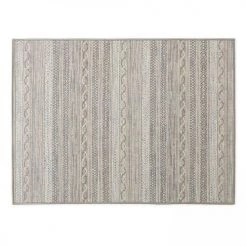 Oviala Tapis Extérieur Tapis D'extérieur Rectangulaire En Polypropylène 200X290 Cm Gris
