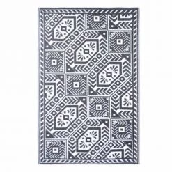 Esschert Design Tapis Extérieur Tapis D'extérieur Rectangulaire Réversible Diamant 182x122