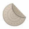 Alice's Garden Tapis Extérieur Tapis D'extérieur Rond D180cm En Polypropylène Beige 2 Alice's Garden Tapis Extérieur Tapis D'extérieur Rond D180cm En Polypropylène Beige -Tapis extérieur Soldes tapis d exterieur rond d180cm en polypropylene beige