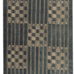 Gino Falcone Tapis Extérieur Tapis D'extérieur Tissé Plat - Bleu 160x235 Cm