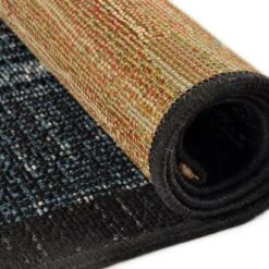 Gino Falcone Tapis Extérieur Tapis D'extérieur Tissé Plat - Bleu 240x340 Cm -Tapis extérieur Soldes tapis d exterieur tisse plat bleu 240x340 cm 5