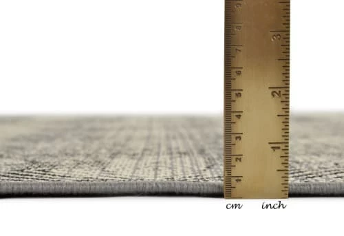 Gino Falcone Tapis Extérieur Tapis D'extérieur Tissé Plat - Gris Clair 120x180 Cm 5 Gino Falcone Tapis Extérieur Tapis D'extérieur Tissé Plat - Gris Clair 120x180 Cm – Image 3