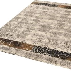 Gino Falcone Tapis Extérieur Tapis D'extérieur Tissé Plat - Gris Clair 80x165 Cm -Tapis extérieur Soldes tapis d exterieur tisse plat gris clair 80x165 cm 5