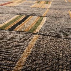 Gino Falcone Tapis Extérieur Tapis D'extérieur Tissé Plat - Gris Doré 120x180 Cm -Tapis extérieur Soldes tapis d exterieur tisse plat gris dore 120x180 cm 3