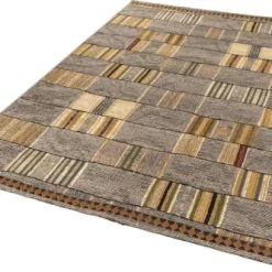 Gino Falcone Tapis Extérieur Tapis D'extérieur Tissé Plat - Gris Doré 160x235 Cm -Tapis extérieur Soldes tapis d exterieur tisse plat gris dore 160x235 cm 4