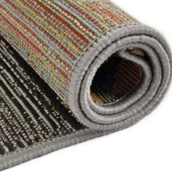 Gino Falcone Tapis Extérieur Tapis D'extérieur Tissé Plat - Gris Doré 160x235 Cm -Tapis extérieur Soldes tapis d exterieur tisse plat gris dore 160x235 cm 5