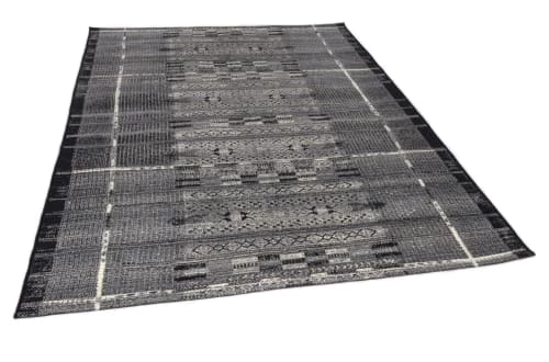 Gino Falcone Tapis Extérieur Tapis D'extérieur Tissé Plat - Gris Multicolore 160x235 Cm 4 Gino Falcone Tapis Extérieur Tapis D'extérieur Tissé Plat - Gris Multicolore 160x235 Cm – Image 2