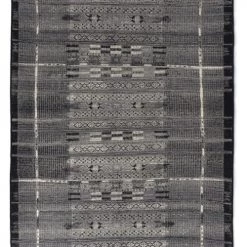 Gino Falcone Tapis Extérieur Tapis D'extérieur Tissé Plat - Gris Multicolore 60x100 Cm