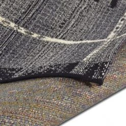 Gino Falcone Tapis Extérieur Tapis D'extérieur Tissé Plat - Gris Multicolore 80x165 Cm -Tapis extérieur Soldes tapis d exterieur tisse plat gris multicolore 80x165 cm 4