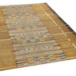 Gino Falcone Tapis Extérieur Tapis D'extérieur Tissé Plat - Or 60x100 Cm -Tapis extérieur Soldes tapis d exterieur tisse plat or 60x100 cm 1
