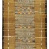 Gino Falcone Tapis Extérieur Tapis D'extérieur Tissé Plat - Or 60x100 Cm -Tapis extérieur Soldes tapis d exterieur tisse plat or 60x100 cm