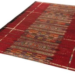 Gino Falcone Tapis Extérieur Tapis D'extérieur Tissé Plat - Rouge Foncé 60x100 Cm 12 Gino Falcone Tapis Extérieur Tapis D'extérieur Tissé Plat - Rouge Foncé 60x100 Cm -Tapis extérieur Soldes tapis d exterieur tisse plat rouge fonce 60x100 cm 4