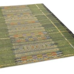 Gino Falcone Tapis Extérieur Tapis D'extérieur Tissé Plat - Vert 120x180 Cm -Tapis extérieur Soldes tapis d exterieur tisse plat vert 120x180 cm 1