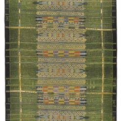 Gino Falcone Tapis Extérieur Tapis D'extérieur Tissé Plat - Vert 240x340 Cm
