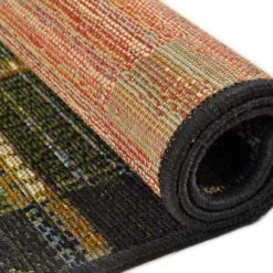 Gino Falcone Tapis Extérieur Tapis D'extérieur Tissé Plat - Vert 60x100 Cm -Tapis extérieur Soldes tapis d exterieur tisse plat vert 60x100 cm 5