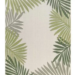 Wecon Home Tapis Extérieur Tapis De Couloir Plat Exterieur Végétal Jungle 80x300