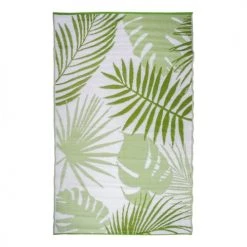 Esschert Design Tapis Extérieur Tapis De Jardin En Polypropylène Feuilles Jungle -Tapis extérieur Soldes tapis de jardin en polypropylene feuilles jungle 4