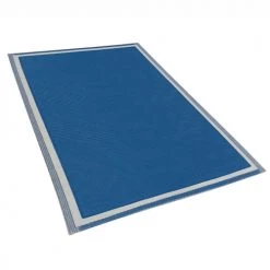 Beliani Tapis Extérieur Tapis En Plastique Bleu 180x120cm -Tapis extérieur Soldes tapis en plastique bleu 180x120cm 21