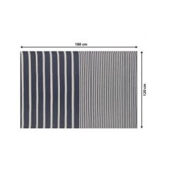 Beliani Tapis Extérieur Tapis En Plastique Bleu 180x120cm -Tapis extérieur Soldes tapis en plastique bleu 180x120cm 34
