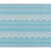 Beliani Tapis Extérieur Tapis En Plastique Bleu 180x120cm -Tapis extérieur Soldes tapis en plastique bleu 180x120cm 42