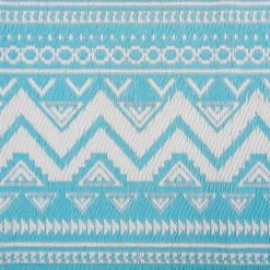 Beliani Tapis Extérieur Tapis En Plastique Bleu 180x120cm -Tapis extérieur Soldes tapis en plastique bleu 180x120cm 46