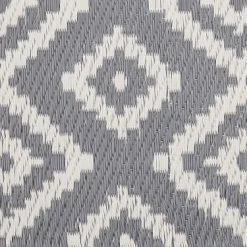 Beliani Tapis Extérieur Tapis En Plastique Gris 180x120cm -Tapis extérieur Soldes tapis en plastique gris 180x120cm 10