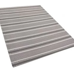 Beliani Tapis Extérieur Tapis En Plastique Gris 230x160cm -Tapis extérieur Soldes tapis en plastique gris 230x160cm 15