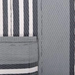 Beliani Tapis Extérieur Tapis En Plastique Gris 230x160cm -Tapis extérieur Soldes tapis en plastique gris 230x160cm 8