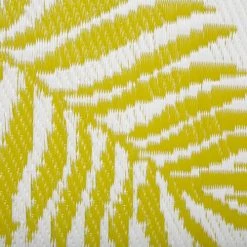 Beliani Tapis Extérieur Tapis En Plastique Jaune 180x120cm -Tapis extérieur Soldes tapis en plastique jaune 180x120cm 4